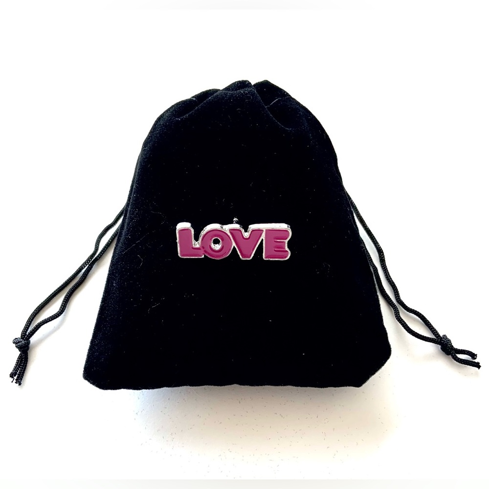 3/$10 Unisex “Love” Enamel Pin Brooch for You - Events - Gifts (mix & match) 🩷